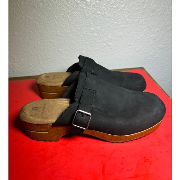 White Mountain Women's Behold Clogs black /brown size 10.5/11 - Picture 2 of 10